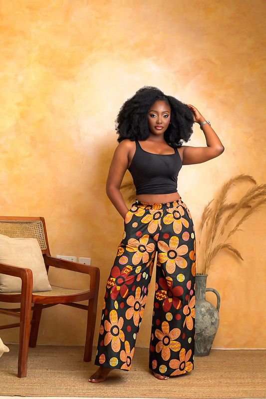 Mommy and Me African Print Pants – Ifunanya Ankara Trousers | KAFOS
