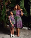 Kid's African Print Blazer Shirt & Shorts Set – Chi-Chi | KAFOS